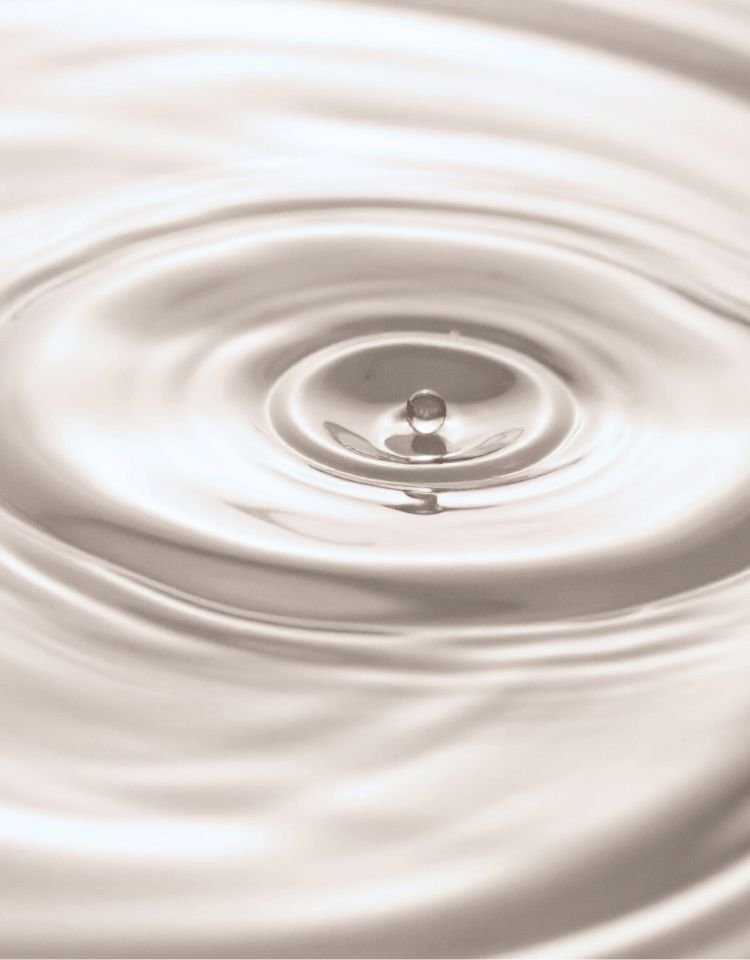 Druppel symbool angst overwinnen